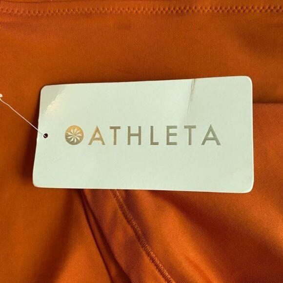 Athleta Entwined Bra Cup Tankini Swim Tank New UPF 50+ Palomino 32 B/C - Picture 8 of 12